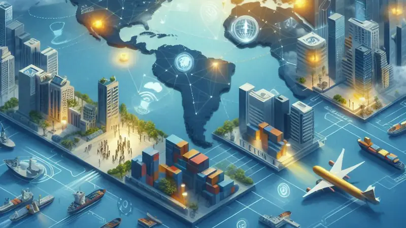 Illustration of nearshoring in Latin America